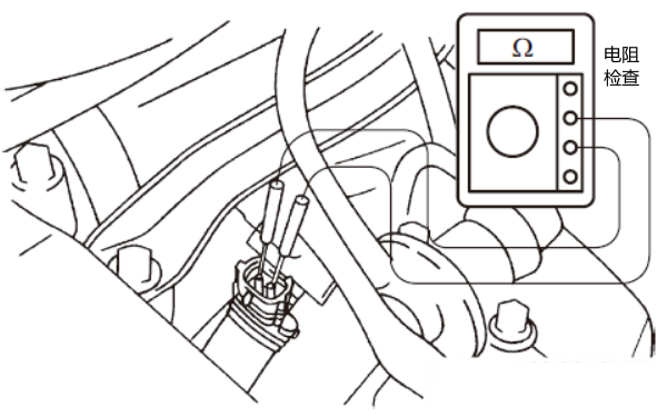 噴油器電磁線(xiàn)圈電阻測量.png