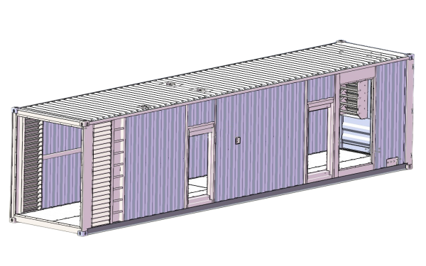 柴油發(fā)電機組集裝箱改裝焊接軸測圖（QSK60-G3）.png