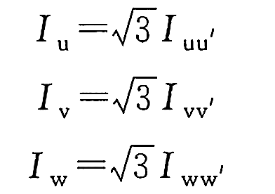 發(fā)電機相電流在三相負載對稱(chēng)的條件下關(guān)系公式.png