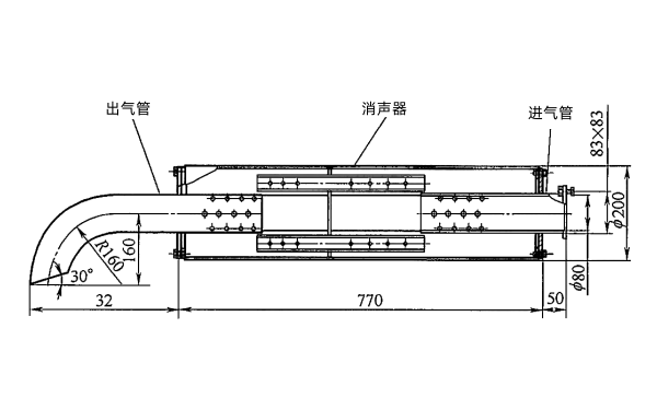 柴油機消聲器結構尺寸圖.png