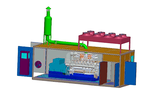 集裝箱式柴油發(fā)電機組內部示意圖（2）.png