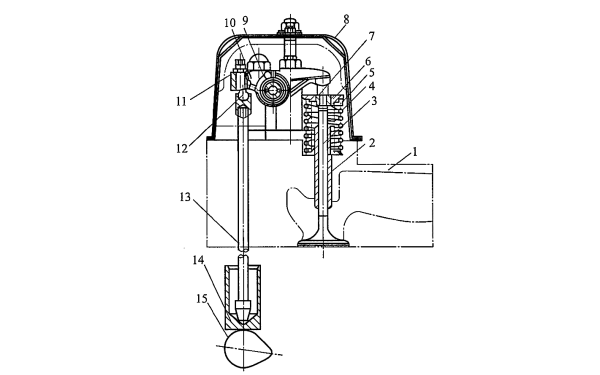 柴油機頂置式氣門(mén)結構.png