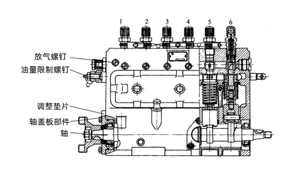 柱塞式燃油泵結構圖-柴油發(fā)電機組.png