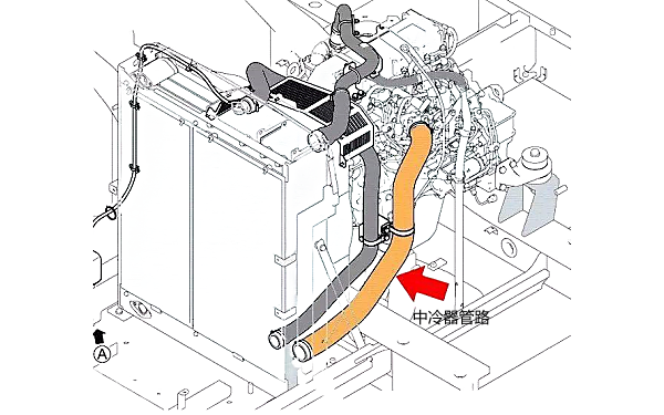 檢查柴油機中冷器管路.png