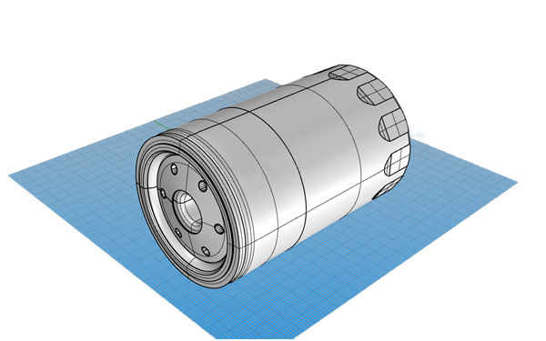 燃油濾清器模型圖-柴油發(fā)電機組.png