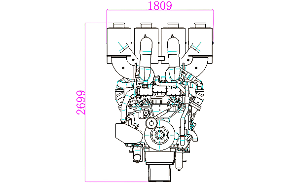 QSK60-G4康明斯發(fā)動(dòng)機外形正面尺寸圖.png