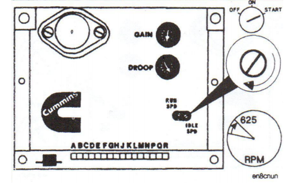 電子調速器怠速調整范圍-康明斯柴油發(fā)電機組速度控制.png