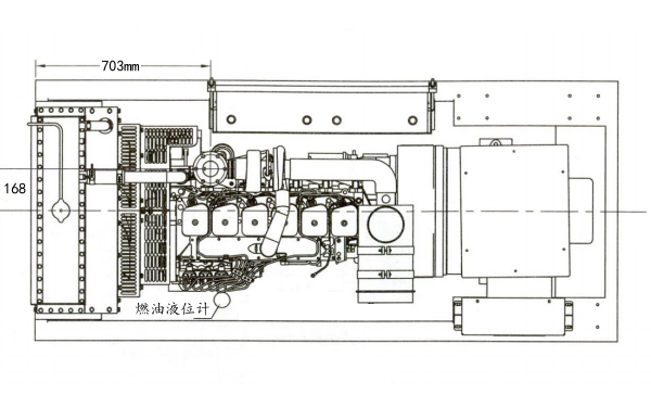 C100D5康明斯發(fā)電機組外觀(guān)平面圖.png