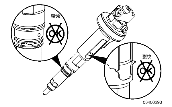 檢查噴油器體有無(wú)腐蝕和裂紋.png