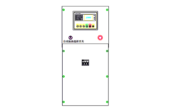 康明斯柴油發(fā)電機組控制屏外觀(guān)示意圖.png