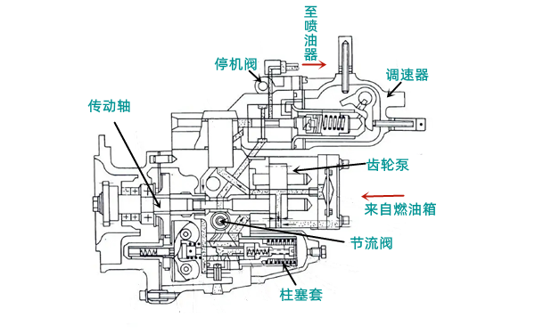 康明斯柴油機PT噴油泵結構示意圖.png