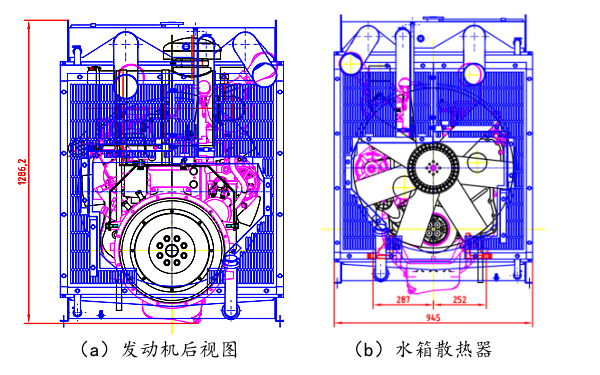 6CTAA8.3-G9東風(fēng)康明斯發(fā)動(dòng)機外形尺寸后視圖.png