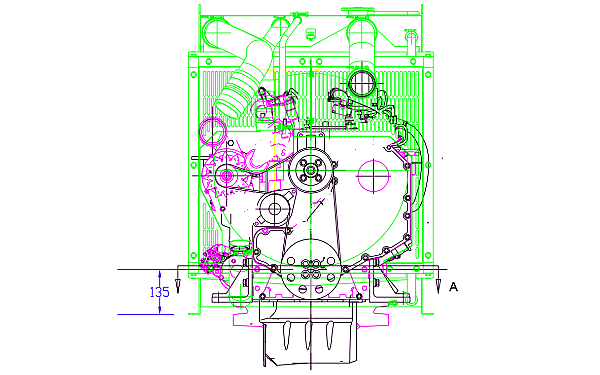 QSB3.9-G2東風(fēng)康明斯發(fā)動(dòng)機外形后視圖.png