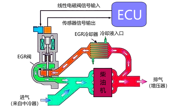 柴油機進(jìn)排氣系統空氣流向示意圖.png