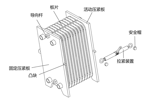 機油冷卻器結構實(shí)線(xiàn)圖.png