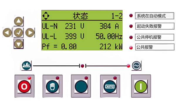 柴油發(fā)電機并聯(lián)模擬數據顯示.png