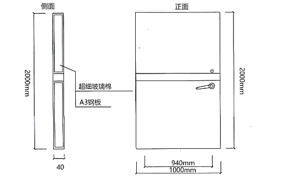 發(fā)電機房隔聲門(mén)結構示意圖.png