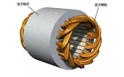 定子鐵芯和繞組-康明斯柴油發(fā)電機組.png