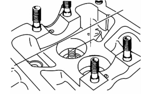氣門(mén)桿尾部與缸蓋上邊緣的距離測量.png