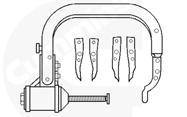 氣門(mén)彈簧壓縮器示意圖-柴油發(fā)電機組維修工具.png