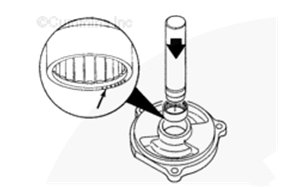 測量齒輪孔內徑-康明斯柴油發(fā)電機組.png