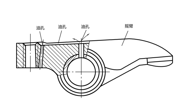 柴油機搖臂結構外形圖.png