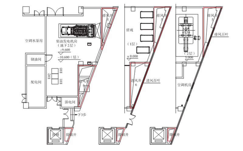 柴油發(fā)電機房建筑外墻引風(fēng)_排風(fēng)計方案圖.png