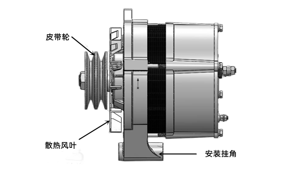 充電機（硅整流交流發(fā)電機）裝配圖-康明斯柴油發(fā)電機組.png