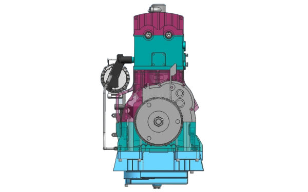 康明斯發(fā)動(dòng)機模型正視圖.png