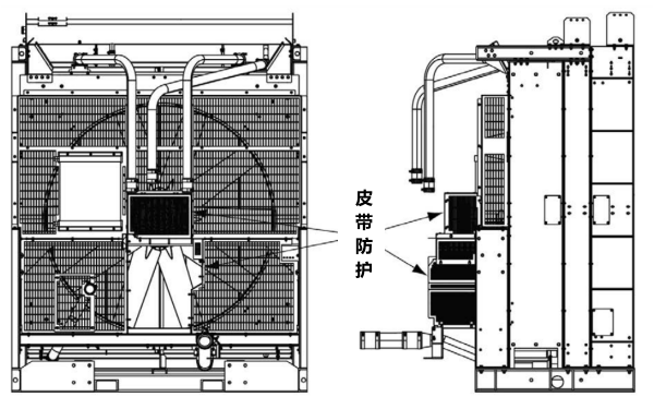 康明斯發(fā)動(dòng)機驅動(dòng)風(fēng)扇皮帶防護安裝.png