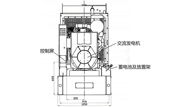 C175D5康明斯柴油發(fā)電機組正視圖（電球端）.png