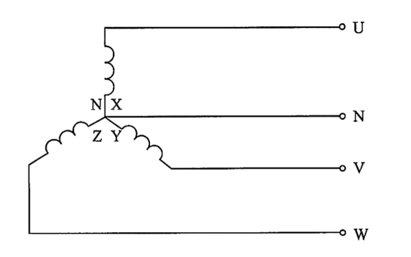 柴油發(fā)電機三相四線(xiàn)的星形接法.png