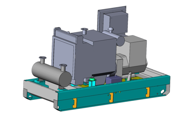 柴油發(fā)電機組模型圖（含熱交換器）.png