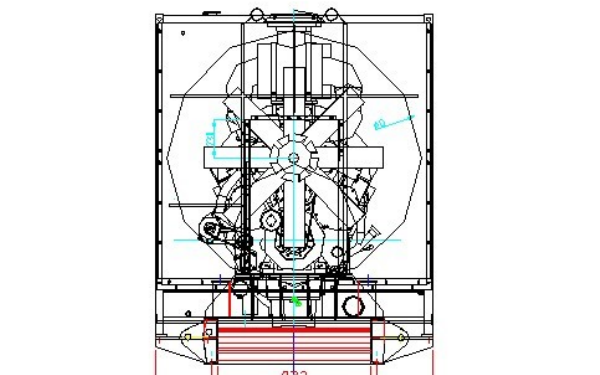 柴油發(fā)電機組外觀(guān)正面圖KTA38-G2A（800KW）.png