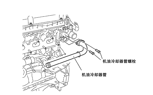 機油冷卻器拆卸方法-柴油發(fā)電機組.png