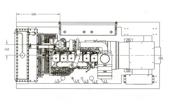 C90D5康明斯發(fā)電機組平面圖.png