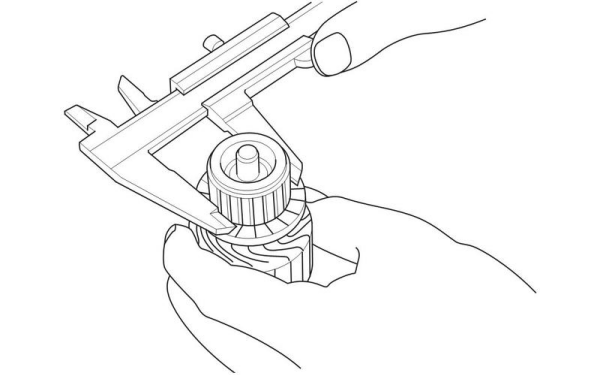 起動(dòng)機換向器外徑測量工具（游標卡尺）.png